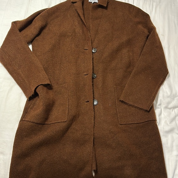 Sumi Coatigan in Chestnutt - Picture 2 of 5